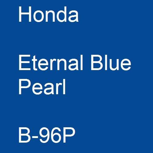 Honda, Eternal Blue Pearl, B-96P.